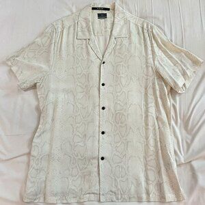 KSUBI Snake Print Camp Shirt